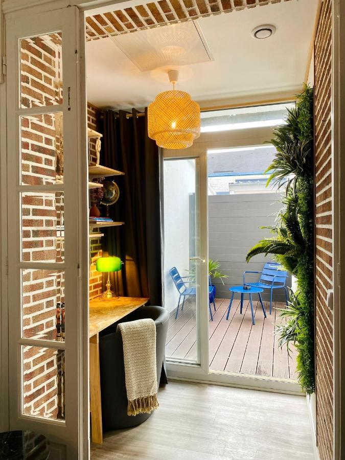 Escale Boheme - Terrasse En Centre-Ville - Gare Amiens Kültér fotó